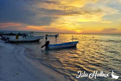 Sunset in Holbox Island