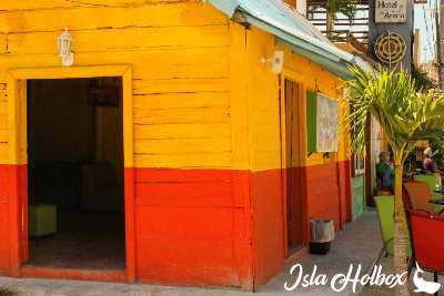 The Colorful Holbox Houses